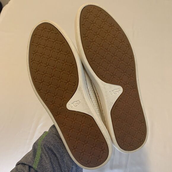 Ugg Sammy Slip On Sneaker White Casual Shoe - Women's 7 - Picture 8 of 8